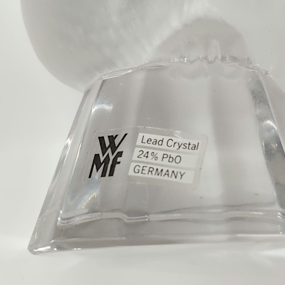 WMF Collection Germany Bear Lead Crystal Sculpture Mini 4" - Picture 6 of 8